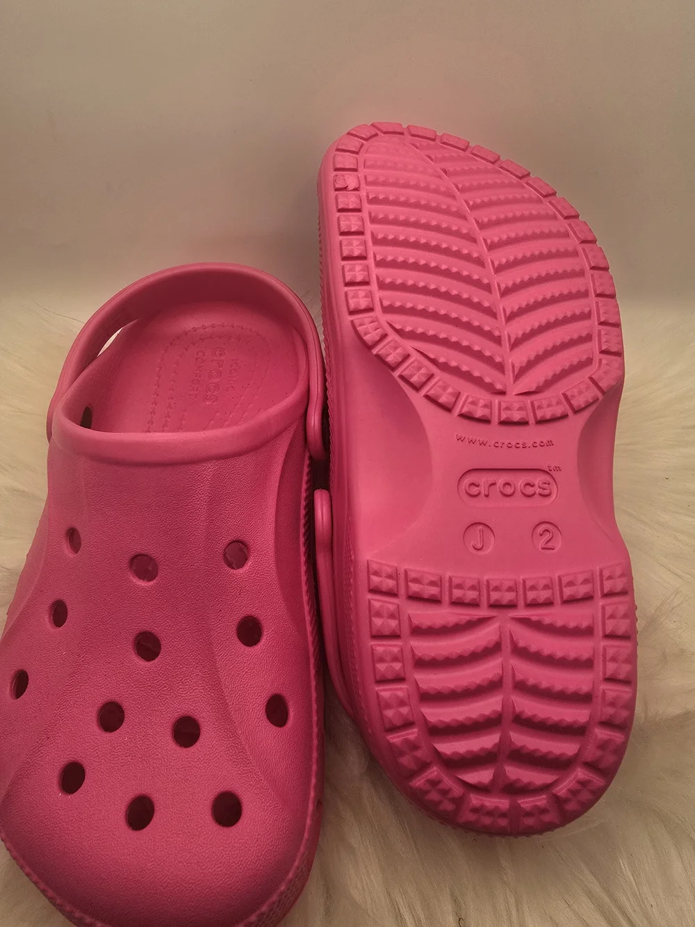 CROCS Kids Bright Pink Classic Clog